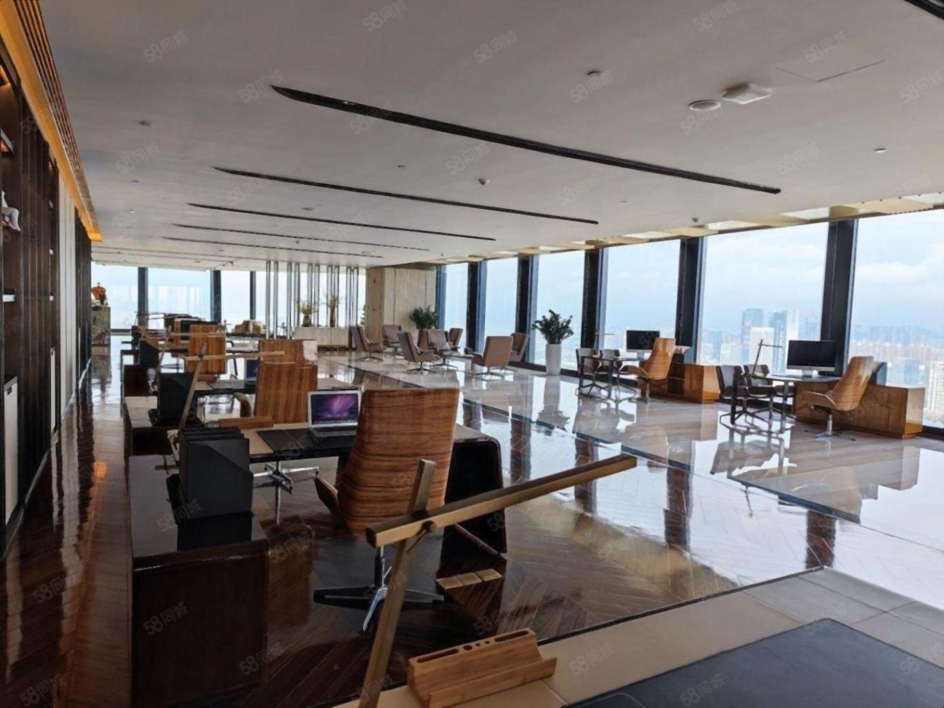 前海湾丨一线海景前海金融中心精装1000平带全套家私近华海