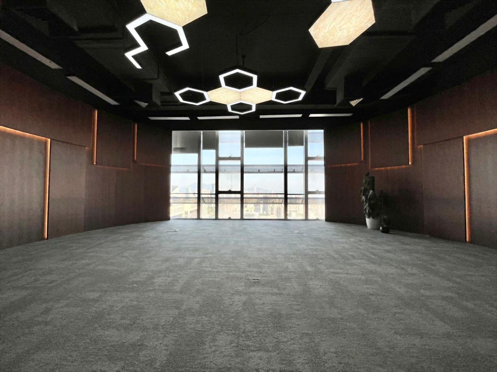 东海国际中心658平豪华装修电梯口单位户型方正免租期3个月起
