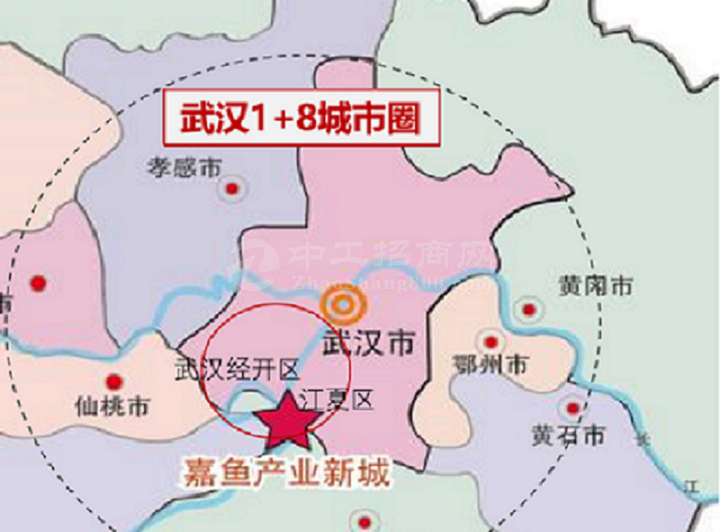 湖北嘉鱼县工业用地106亩出售，紧临江夏，政府招拍挂拿地1