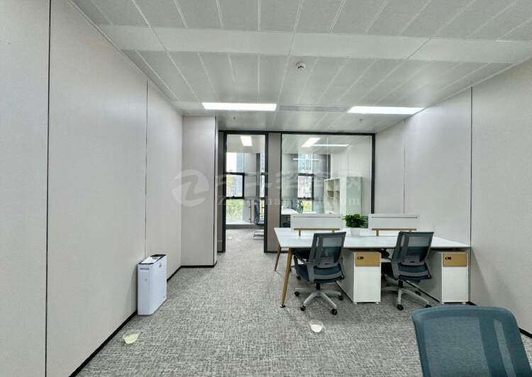 科技园精装108平办公室全套家私拎包入住软件产业基地9