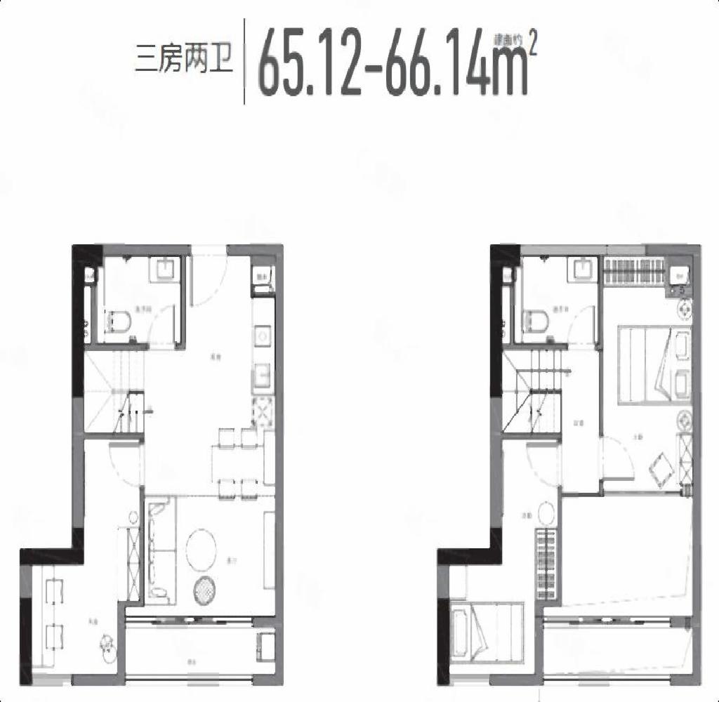 平湖华为旁首付40万买小区精装复式3房现房交付2