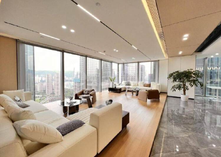 华侨城智慧广场整层800平科技风格精装带家私两个大露台6