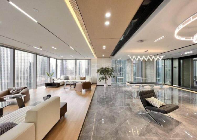 华侨城智慧广场整层800平科技风格精装带家私两个大露台9