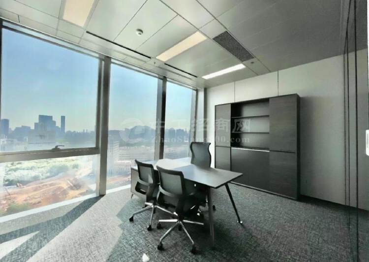 深南大道高端写字楼汉京金融中心168平米精装随时看房3