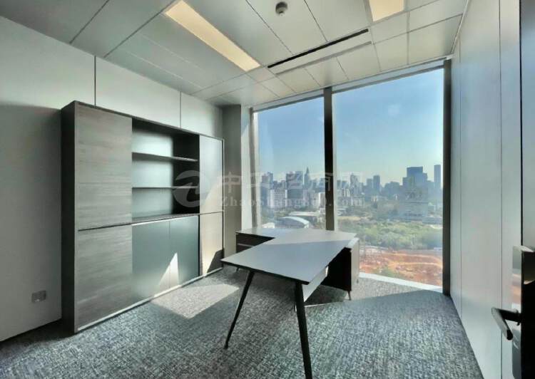 深南大道高端写字楼汉京金融中心168平米精装随时看房6