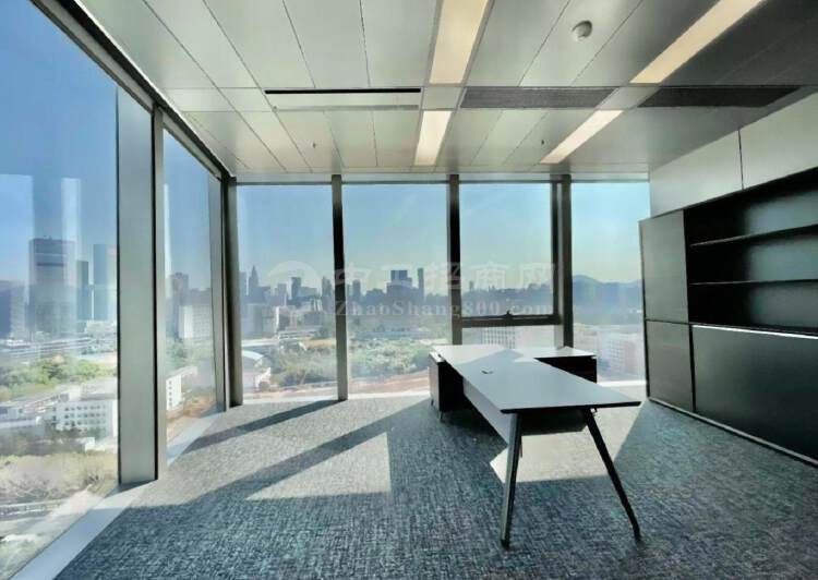 深南大道高端写字楼汉京金融中心168平米精装随时看房9