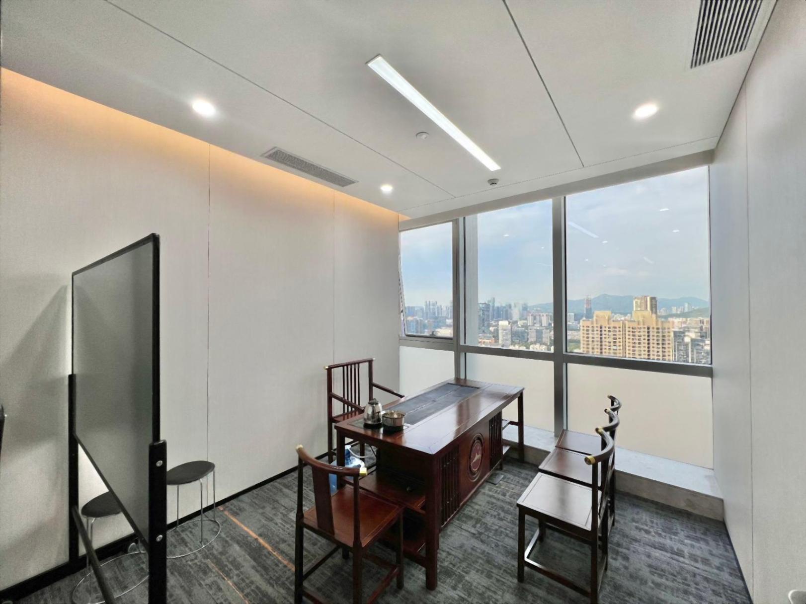 南山科技园华润置地大厦500平办公室出租精装拎包入住
