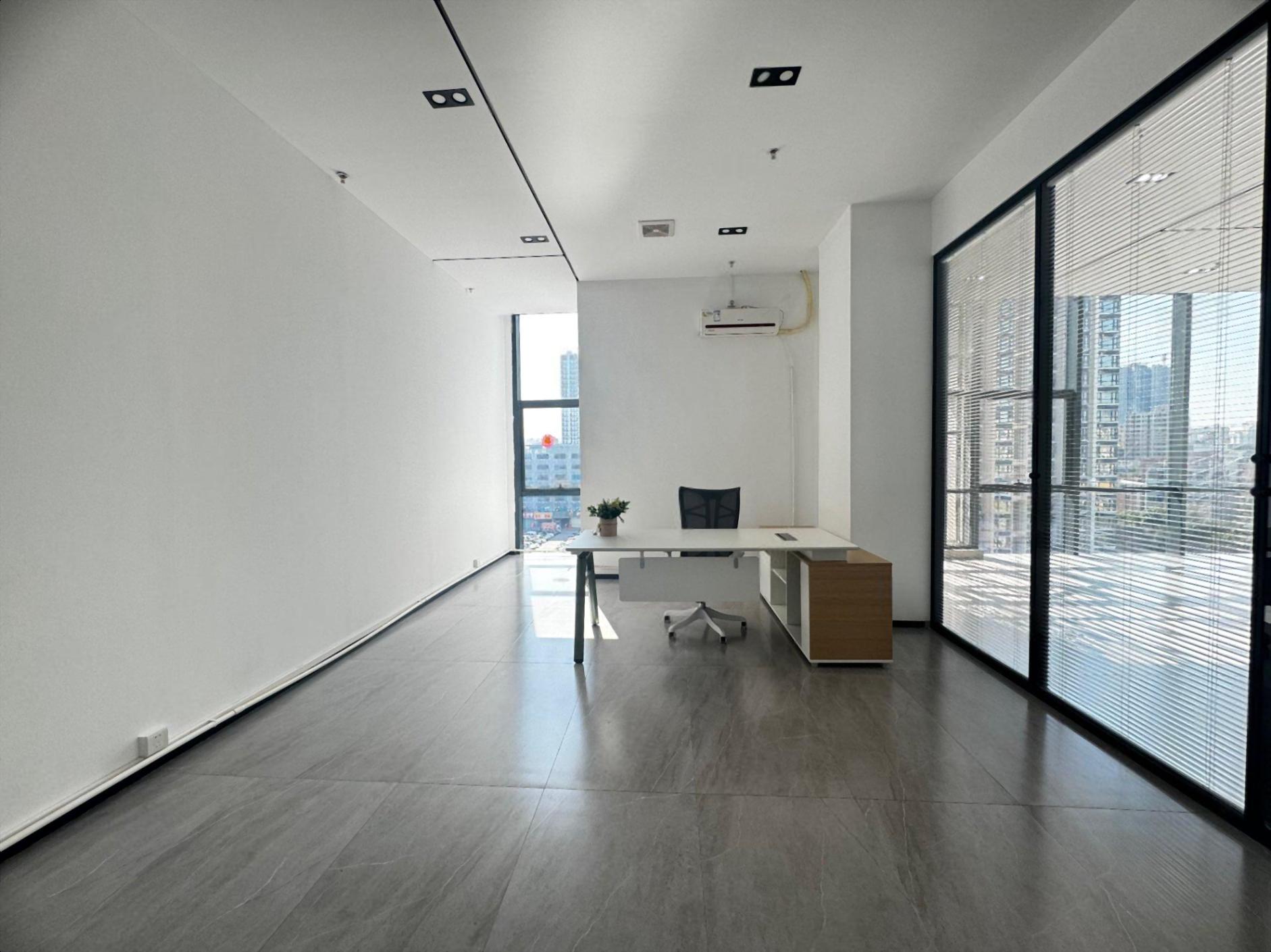 西丽大学城电商园区300平精装办公室出租户型方正交通便利