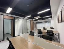龙华清湖地铁口甲级写字楼200平精装修电商办公室出租
