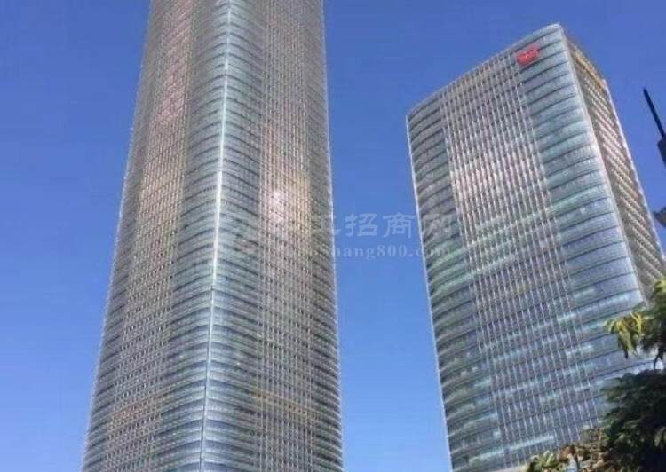 中洲控股大厦豪装1100平办公室电梯口带家私东南向采光佳2