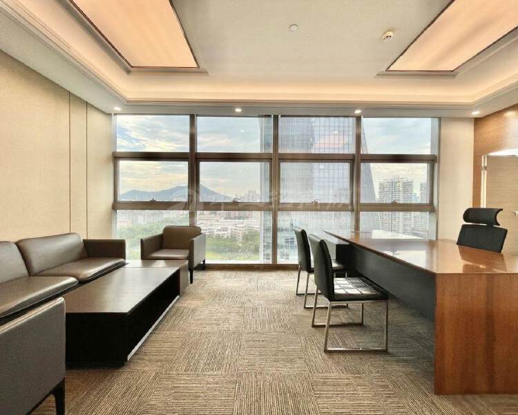 海王星辰总部大厦高端的写字楼精装户型地铁口单位配家