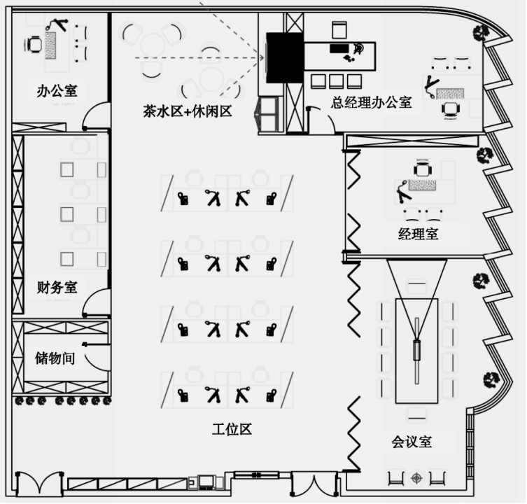 豪方天际广场楼整层2114.54平方米