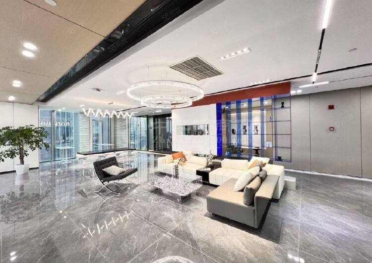 华侨城智慧广场小整层800平科技装修带家私带两个露台3