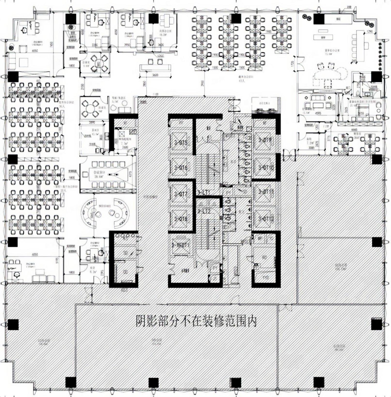 坂田乐荟中心1000平开发商电商物流中心精装6