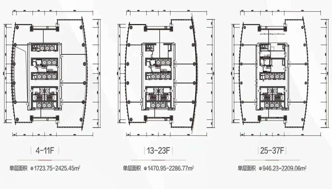 前海深港合作区国企物业高区出售可自用核心商圈纯写字楼4