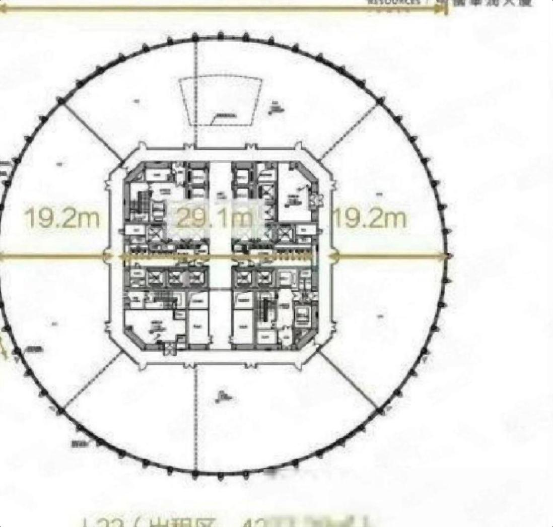 后海中国华润春笋1000平豪华装修全海景办公室出租``4